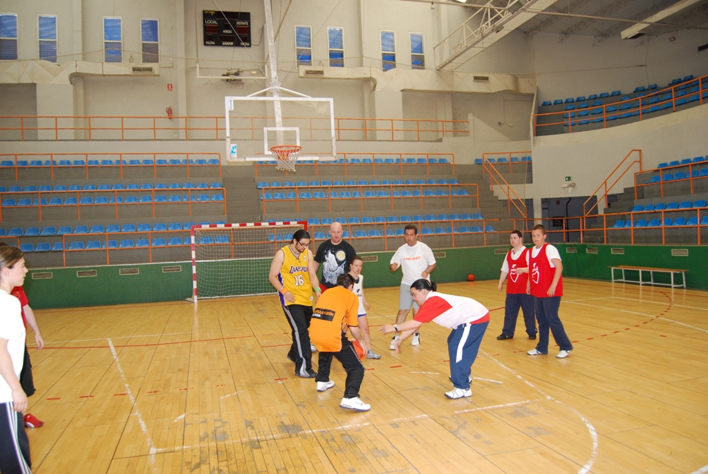 Partidillo de baloncesto